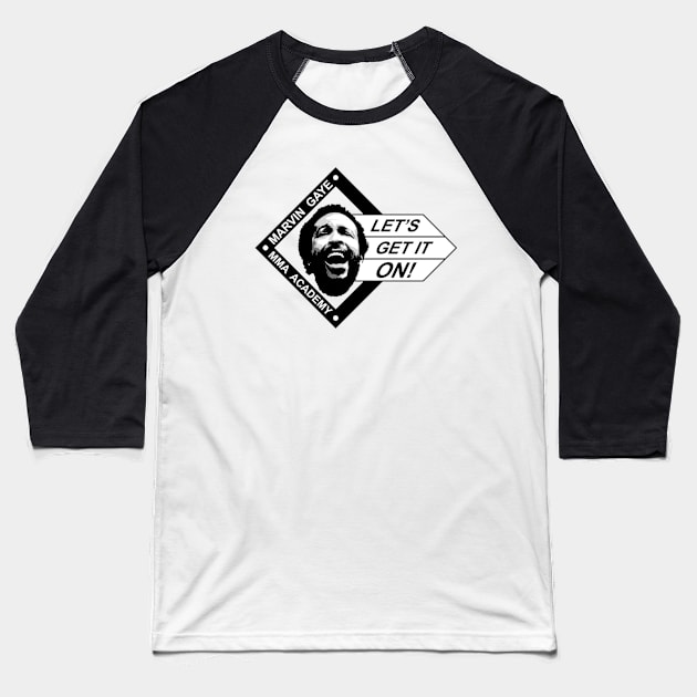 MARVIN GAYE LET'S GET IT ON GUYS!!! PREMIUM DESIGN Baseball T-Shirt by God Of The Haven